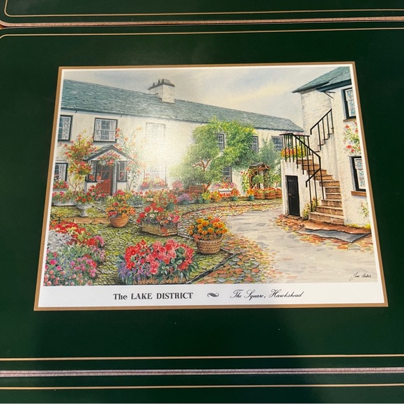 Pimpernel Cork Placemats The Lakes 12”x9” Set of Six - Picture 9 of 10